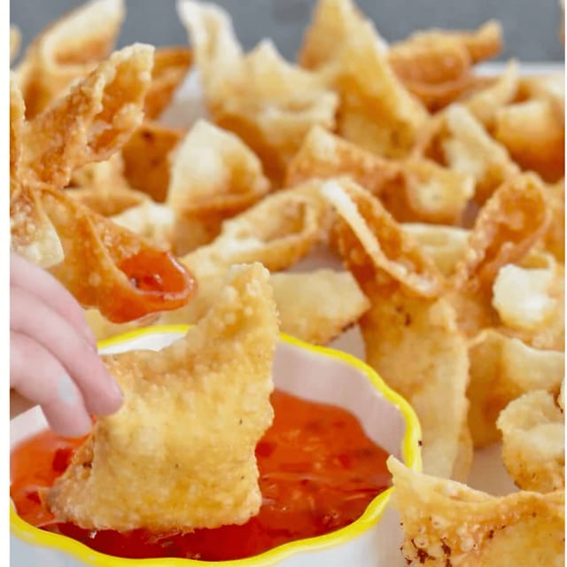 Fried Cheese Puff.