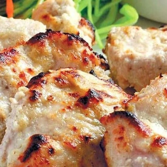 Chicken Tikka Malai Boti Tandoori.