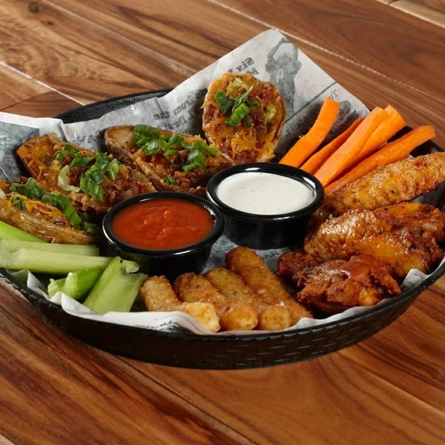 Non-Veggie Sampler.